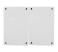 FRCOLOR Boîte de commutation plastique 2pcs résistante aux intempéries pour boîtier de montage électronique et utilisation extérieure
