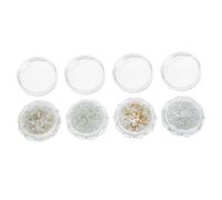 FRCOLOR Boîte De Décoration Pour Résine Avec De Soin Accessoires De Nail Art Élégants Pour Créatif Styles Variés Pour Personnaliser