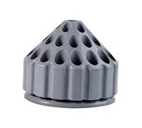 FRCOLOR Boîte de Rangement à Multiples pour Têtes de Meulage et Forets Rotatifs Plateau Compartimenté Pratique pour Outils