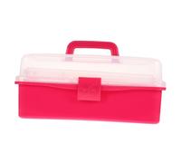 FRCOLOR Boîte De Rangement Pour Outils De Nail Art Boîte Portable Avec Poignée Organisateur Professionnel Pour Cosmétiques Et Décorations Ongles