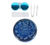 FRCOLOR Boîte De Rangement Pourntilles De Contact Plastique Étanche Et Transparente avec Design Unique pour Voyage Stockage des Lentilles