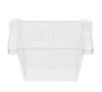 FRCOLOR Boîte D'élevage de Poissons avec Double Couche Auto-Flottante Séparateur Transparent avec Ventouse pour Aquarium Incubateur de Reproduction Adapté aux Poissons D'aquarium