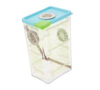 FRCOLOR Boîte D'élevage pour Mantes Religieuses Et Phasmes Transparente, Kit De Démarrage Pratique, Habitat Sécurisé De Taille Moyenne, pour L’Observation des Insectes Et Reptiles Domestiques