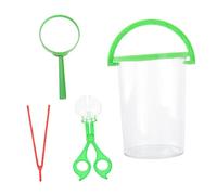 FRCOLOR Boîte Dobservation Insectes Garçon Fille Matériau Écologique Loupe Intégrée pour Collection et des Insectes Favorise Lobservation Pensée Active
