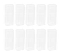 FRCOLOR Boîtes D’emballage Transparentes en Pvc 26 Pcs 5x5x15 Cm, Boîtes en Plastique Multifonction pour Présents, Organisateur de Rangement pour Bonbons et Pâtisseries, Fêtes et Mariages