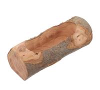 FRCOLOR Bol en Bois pour Hamster et Cochon d'Inde Gamelle Compacte Fond Stable pour Nourriture de Petits Animaux Utilisable en Cage et Environnement Intérieur