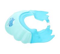 FRCOLOR Bonnet De Bain Imperméable Réglable Pour Garçon Et Filles Chapeau De Bain Protection Oreilles En Plastique Souple Taille Ajustable Couleur Bleu Baleine Bébé