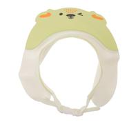 FRCOLOR Bonnet de bain pour bébé, visière de douche ajustable à motif | Bonnet de bain pour bébé, bonnet de douche de protection pour les yeux et les oreilles, protection pour le shampoing et le