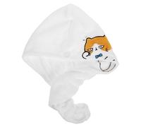 FRCOLOR Bonnet De En Polaire Polyester Doux À Motif Animal De Dessin Animé Séchage Rapide Pour Femme