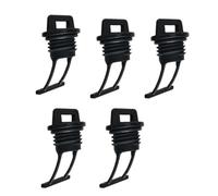 FRCOLOR Bouchon De Vidange pour Kayak 5 Pièces avec Joint Caoutchouc Accessoire pour Poupe De Bateau Drainage Conique M19