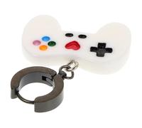 FRCOLOR Boucles Oreilles Résine Amusantes pour Femmes Bijoux Pendants Uniques Forme de Manette de Jeu Accessoires Colorés et Ludiques pour Toutes Occasions