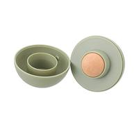 FRCOLOR Boule absorbant l'huile portable lumière absorbeur eye roller pour les yeux gonflés rouleau massage perle de pierre de volcan pour le visage perle de pierre volcanique roulante