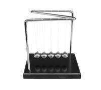 FRCOLOR Boule Pendule Newton Bois Massif Forme Z Décoration Bureau Maison Cadeau Scientifique Éducatif et Ornement Cinétique