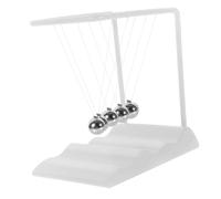 FRCOLOR Boules de Newton Décoration de Bureau Scientifique Jouet Éducatif 3 Boules Métalliques Design Moderne pour Garçon et Filles et Adultes Décoration Amusante pour Bureau