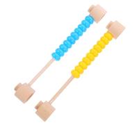 FRCOLOR Boulier Cognitif pour Garçon et Filles Jouet d'apprentissage des Mathématiques Lot de 2 Pièces Compact Multicolore Outil de Comptage Activités Éducatives 3 à 5 Ans