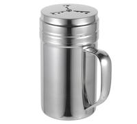 FRCOLOR Bouteille à Assaisonnement Multifonction en Acier Inoxydable 304, Grand Format Poignée, Distributeur Hermétique pour Sel et Poivre, Flacon D’épices Domestique et Extérieur