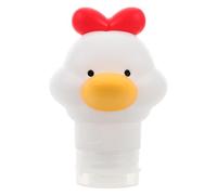 FRCOLOR Bouteille De Voyage En Forme De Canard De Dessin Animé Pour Articles De Toilette Récipients Compressibles Étanches Pour Shampoing Après-Shampooing Lavage Du Corps Lavage Du