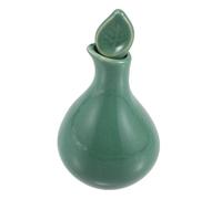 FRCOLOR Bouteille En Céramique Élégante Avec Finition Émaillée - Récipient Polyvalent Pour Huile De Salon De Beauté Et Spa