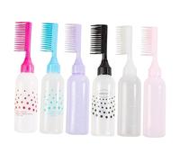 FRCOLOR Bouteilles De Capillaire 6pcs Avec Peigne Applicateur Pour Racines Outils De Coiffure Professionnels En Et