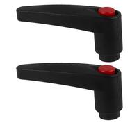 FRCOLOR Boutons de Réglage pour Fauteuil Roulant M8, 2 Pièces, en Pa Noir Contrôle Précis et Installation Facile pour Dispositifs de Mobilité