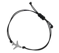 FRCOLOR Bracelet Avion Ajustable Cordon Tressé pour Homme et Garçon Cadeau Simple et Confortable pour Pilotes et Voyageurs