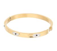 FRCOLOR Bracelet Bangle Acier Inoxydable Œil Accessoire de Mode pour Créatifs pour Occasions Spéciales