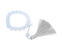 FRCOLOR Bracelet Chapelet Décoratif En Perles De Verre, Portable, à Pompons, Musulman, Pour Prière Et Culte, Bijou Spirituel Femmes, Usage Quotidien, Taille Ajustée