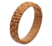 FRCOLOR Bracelet Chunky Rotin pour Femme Accessoire de Poignet Élégant pour Compléter Tenues et Créer un Look Unique