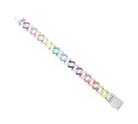 FRCOLOR Bracelet Hip Hop Unisexe Élégant Accessoire de Poignet pour Hommes pour Fêtes et Occasions Spéciales