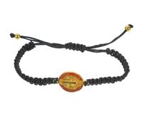 FRCOLOR Bracelet Saint Benoît Ajustable pour Femmes et Hommes Religieux et Corde Style Unisexe Fête des Pères Accessoire pour Poignet