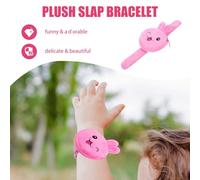 FRCOLOR Bracelets à Claquer Multifonctions Pour Garçon Et Filles, Taille Moyenne, Motif Lapin, Couleur Vive, Lot De 2, Jouet Et Porte-monnaie Pratique, Pour Fêtes Et Présents D'anniversaire