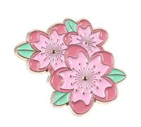 FRCOLOR Broche Fleur de Cerisier Épingle Élagueante Décorative en Alliage de Zinc Plusieurs styles et Forte Fixation Design Raffiné Plusieurs styles Vie Quotidienne et Toutes Occasions