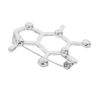 FRCOLOR Broche Moléculaire Pour Étudiants Et Enseignants Et Chimie Insigne Scientifique Pour De Science Chimie