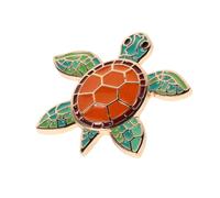 FRCOLOR Broche Tortue En Alliage Décorative Femme Attachée Multifonction Pour Vêtements Paquet Accessoires Forme Tortue Dessin Animé Fantaisie