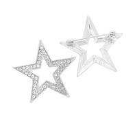 FRCOLOR Broches à Épingle pour Robe et Cape Lot de 2 Broches Étoiles en Cristal Accessoires Bijoux pour Cérémonie, Mariage et Tenue Élégante