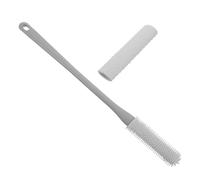 FRCOLOR Brosse à Pieds en Caoutchouc Douce avec Long Manche Ergonomique, Brosse Nettoyante Espaces Entre les Orteils, Exfoliation et Outil D’hygiène pour Bain, Accessoire pour Soins