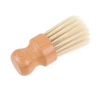 FRCOLOR Brosse à Poils Doux De Nettoyage Multifonction Format Compact Manche En Bois Pour Dépoussiérage Maison Voiture Clavier Meubles