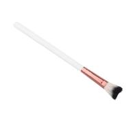 FRCOLOR Brosse à Queue De Poisson Brosse Pour Le Contour Du Nez Pinceau Pour Le Maquillage Du Nez Pinceaux Contour Du Nez Brosse à Nez Pinceau De Maquillage Blanche Manche En Bois