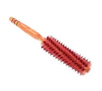 FRCOLOR Brosse À Rouler Brosse De Séchage Brosse À Cheveux À Friser Brosse Ronde Rouleau À Cheveux Avec Manche En Bois Pour Salon De Toilettage À Domicile