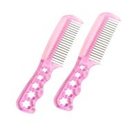 FRCOLOR Brosse Métallique Antistatique pour Postiche et Poupée Lot de 2 Pièces Taille Moyenne Entretien Cheveux Synthétiques Usage Professionnel