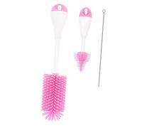 FRCOLOR Brosse Pour Biberon Avec Manche Long Et Rotation Lot De Tétines Pour Nettoyage Des Biberons