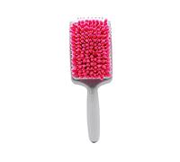 FRCOLOR brosse sèche-cheveux hair straightener brush serviette cheveux brosse à cheveux absorbante brosse plate peigne de séchage des cheveux rose