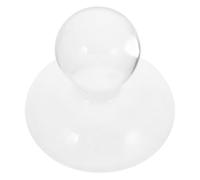 FRCOLOR Broyeur à Pigments en Cristal Robuste 1 PC Pilon à Aquarelle à Tête Arrondie Manche Long Multifonction pour Laboratoire et Fabrication de Peinture