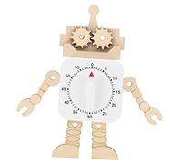 FRCOLOR Busy Board DIY Toy with Gear Timer Educational Activity for Early Learning and Motor Skills Development
