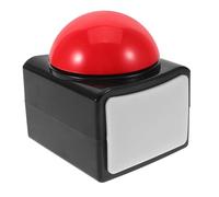FRCOLOR Buzzer de Jeu avec Lumière et Boîte à Bouton Interrupteur pour Quiz Buzzer Rapide pour Concours et Soirées Ludiques