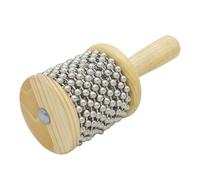 FRCOLOR Cabasa Bois Instrument Percussion Garçon Fille Éducatif Préscolaire Léger et Facile à Tenir pour Accompagnement Musical et Thérapie