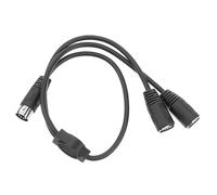 FRCOLOR Câble Midi pour Clavier Synthétiseur et Instruments Électroniques Adaptateur Connecteur Durable et Flexible Répartiteur Audio Midi Male vers Double Femelle