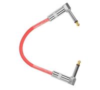 FRCOLOR Câble Patch PVC de Bruit Connecteur Pédale Effet pour Guitare Électrique