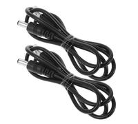 FRCOLOR Câble USB de Charge pour Poubelle Intelligente, 2 Pièces, Plastique Noir, Utilisation sans Contact, Compatible la Cuisine et Bureau