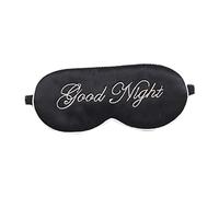 FRCOLOR Cache-œil Soie pour Sommeil Masque de Yeux Confortable avec Sangle Réglable Bloque Lumière Lavable et Léger